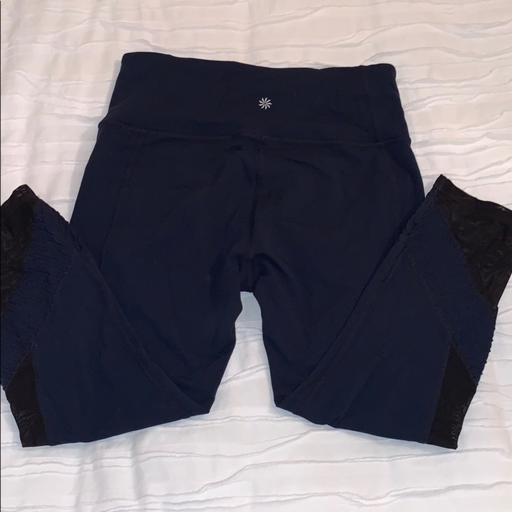 🎉HP🎉 Athleta High Rise Pintucks Chaturanga - Picture 4 of 4